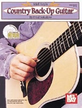 Country Back up Guitar-Book/CD Guitar and Fretted sheet music cover